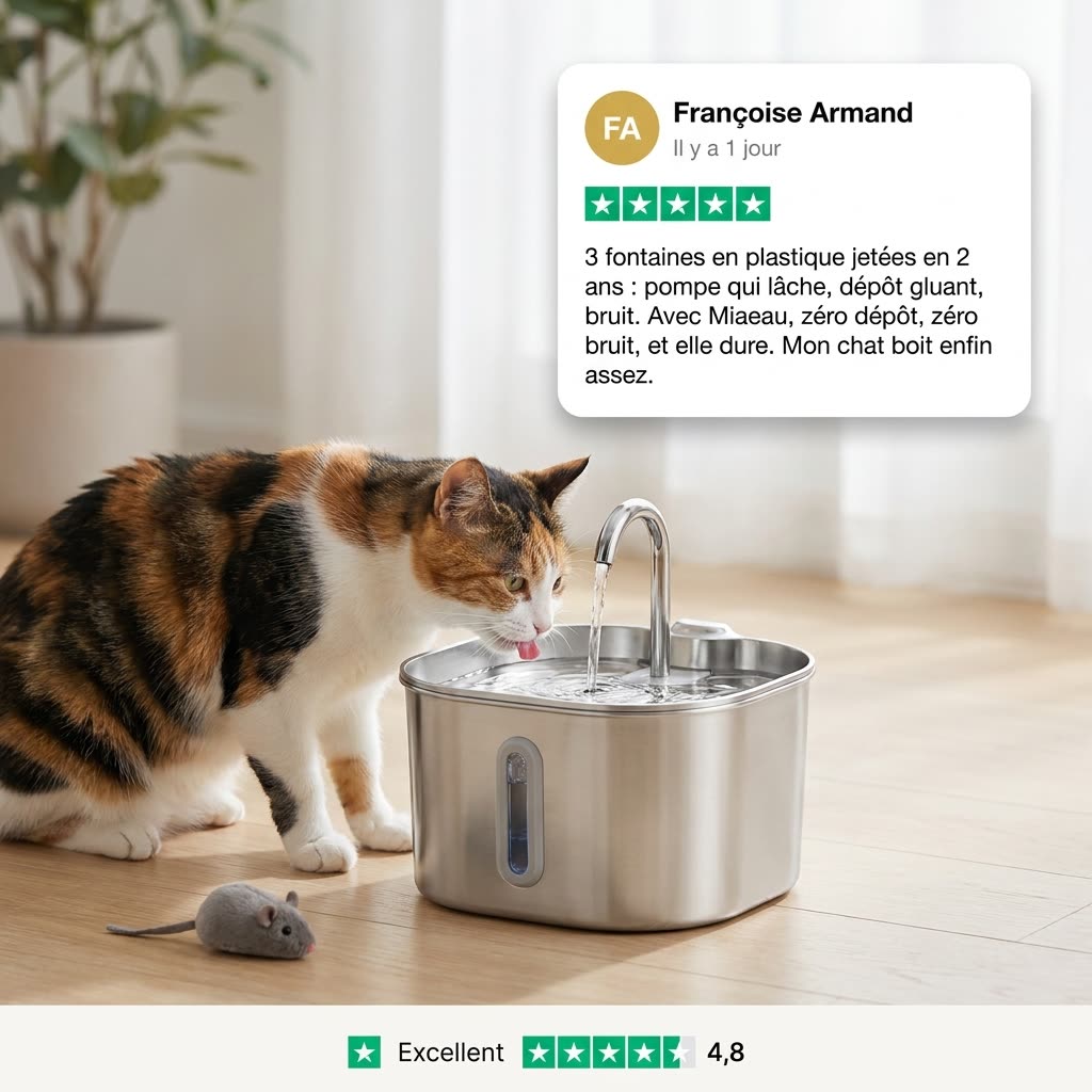 Avis Trustpilot vérifié — Françoise Armand, 5 étoiles, note Excellent 4,8